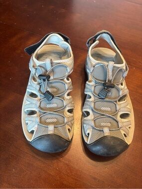 Dream Pairs Gray Outdoor Hiking Sandals